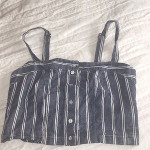 Brand Melville button up tank top